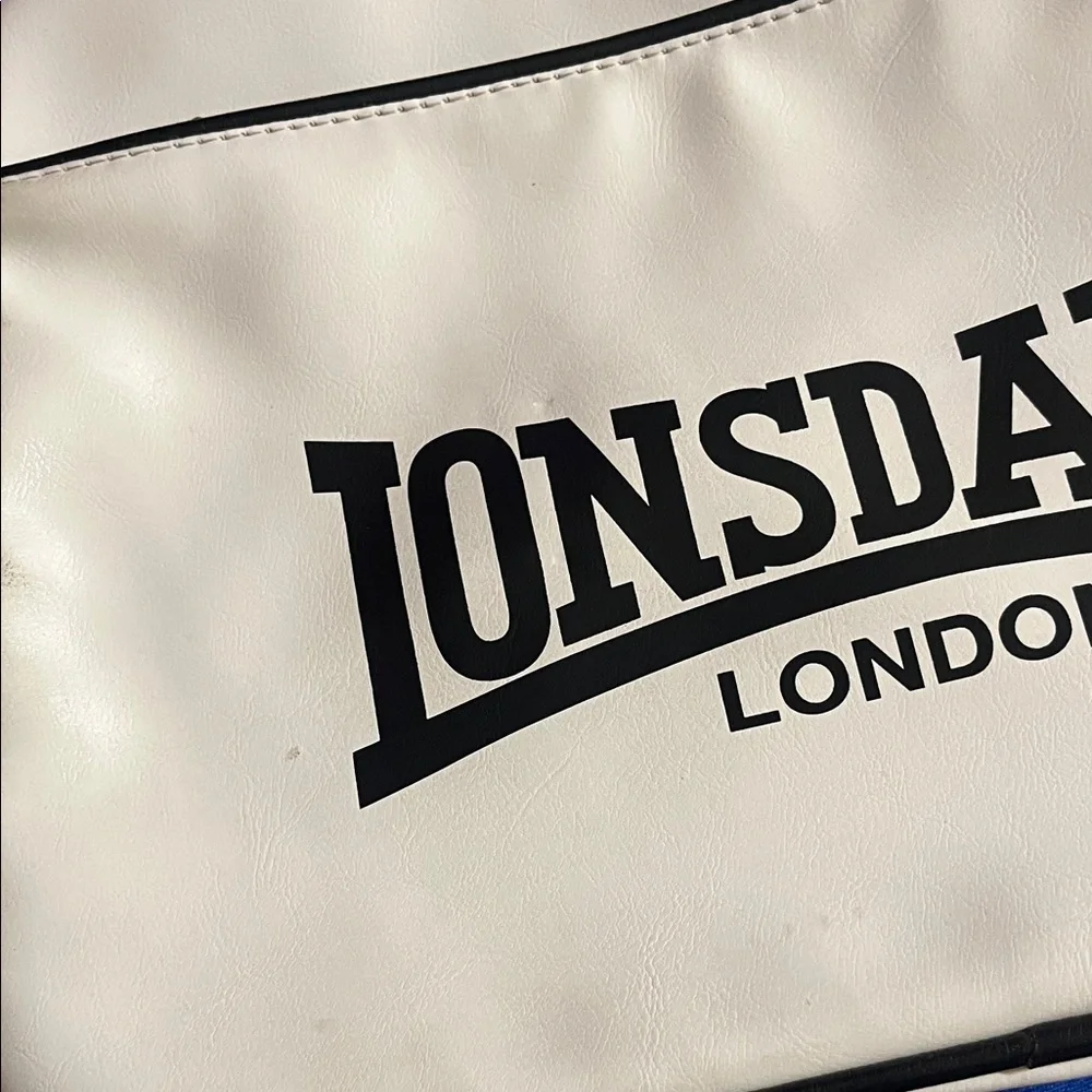 Union Jack Style Messenger Bag in Red, Navy & White